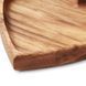 Дерев'яна тарілка "Серце" Woodbest 20х20 см А-1044 фото 3