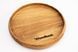 Дерев&rsquo;яна сервірувальна тарілка Woodbest, D20 А-9016 фото 1
