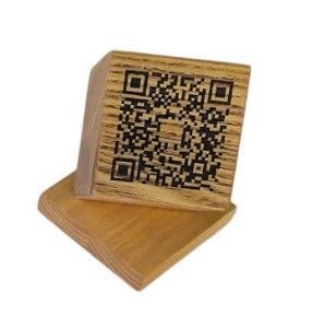 Кубик с меню QR кодом  А-1209 фото