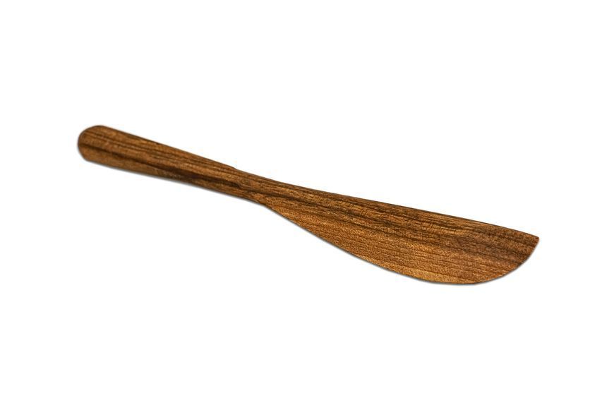 Дерев'яний ніж для вершкового масла, сиру Woodbest, горіх &nbsp;А-0022 фото