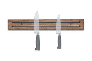 Настенный магнитный держатель для кухонных ножей Woodbest Дамаск I, 33 см А-9053 фото