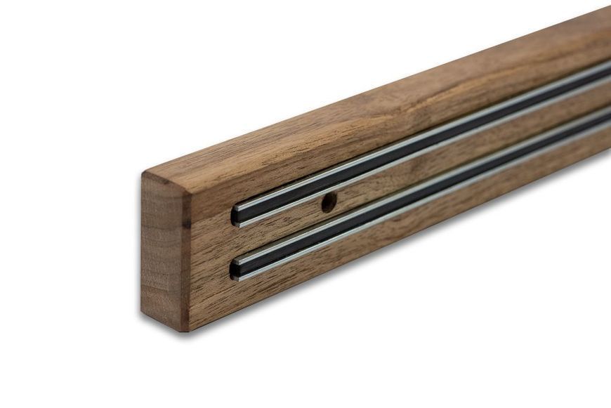 Настенный магнитный держатель для кухонных ножей Woodbest Дамаск I, 33 см А-9053 фото