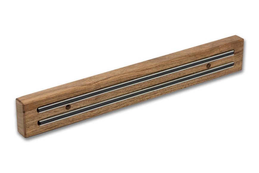 Настенный магнитный держатель для кухонных ножей Woodbest Дамаск I, 33 см А-9053 фото